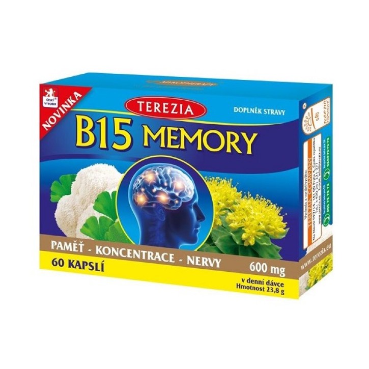 B15 MEMORY kapsulas N60 / TEREZIA